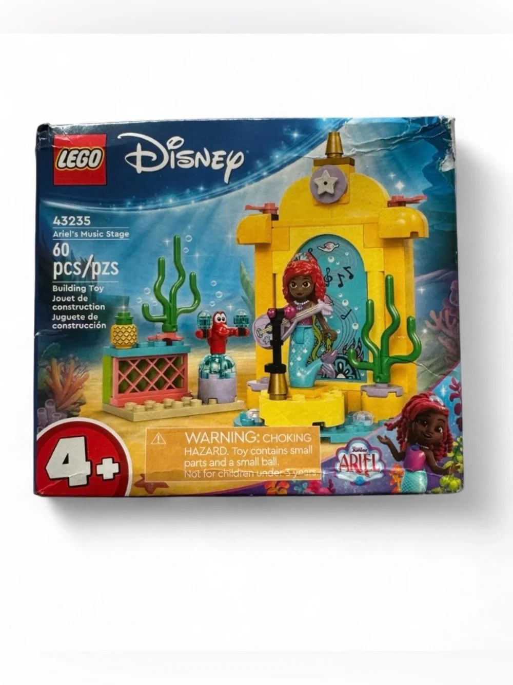 NIB LEGO Disney Princess Ariel's Music Stage Building Toys Ages 4+